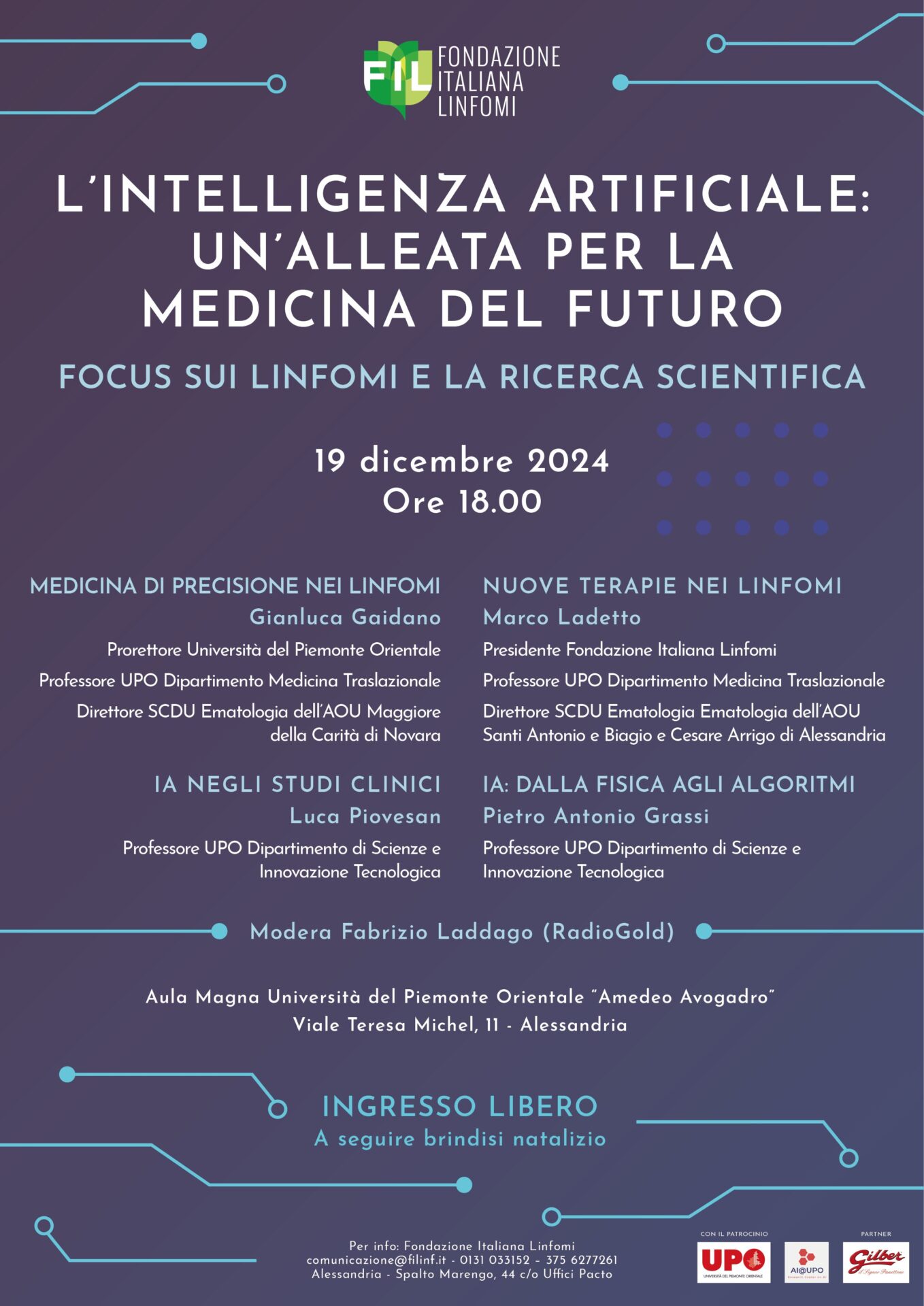 Locandina evento grassi a4