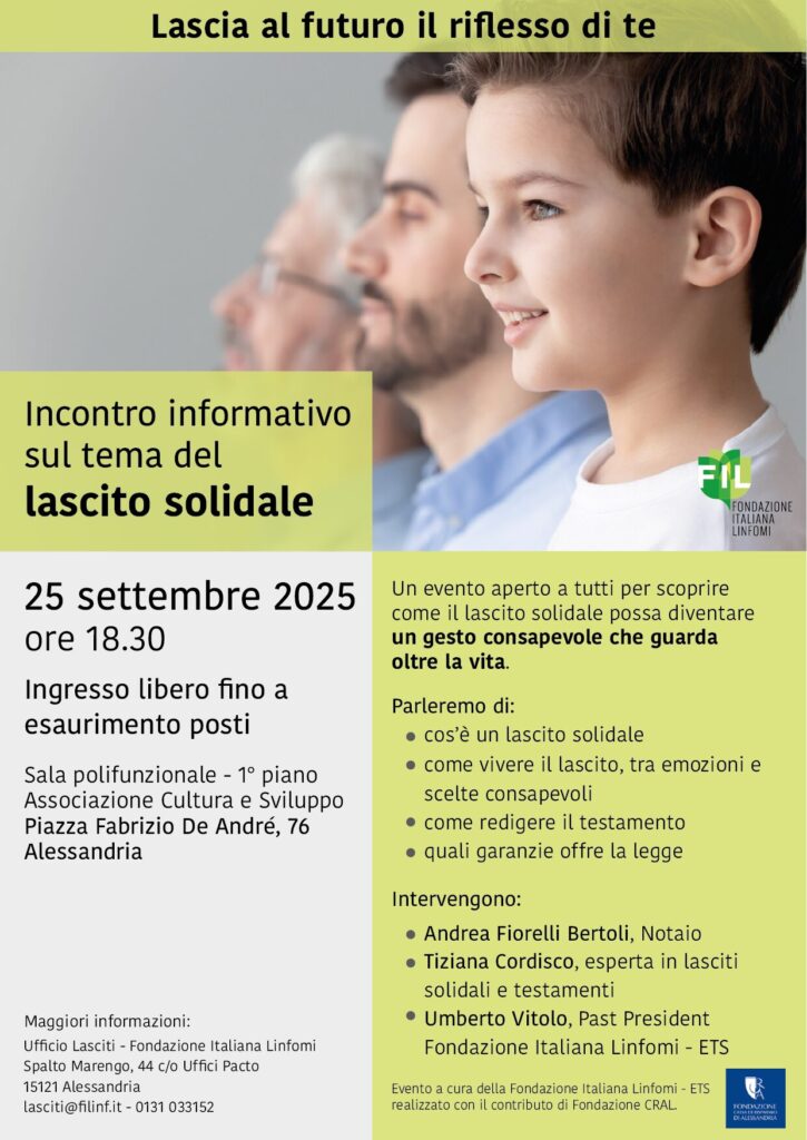 lasciti locandina evento settembre 2025 rev