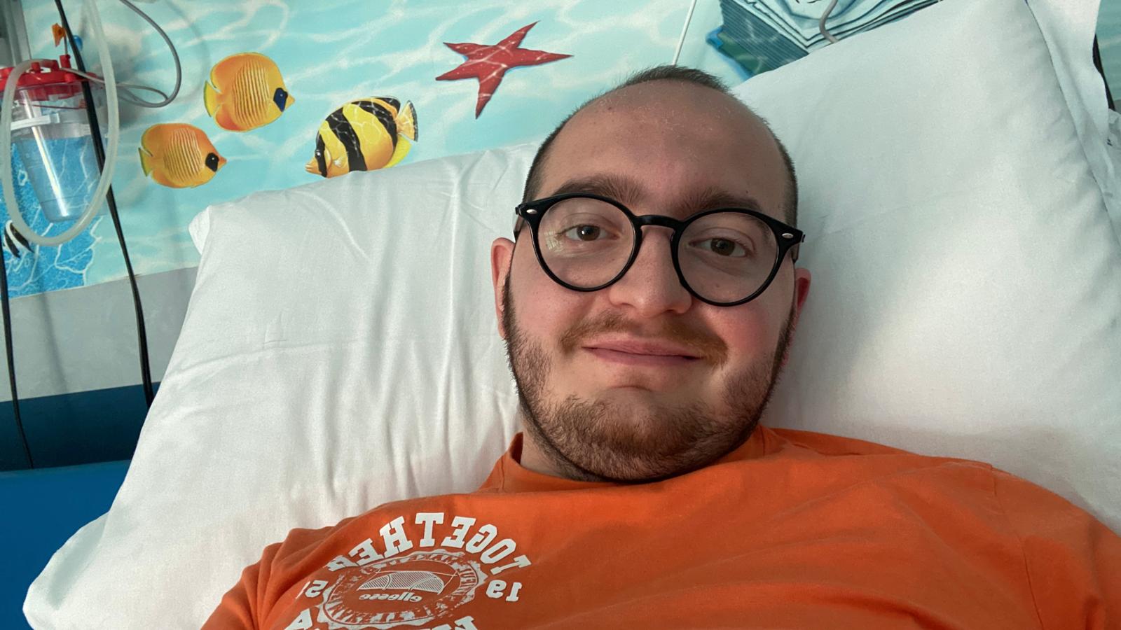 Storia alberto con linfoma di hodgkin